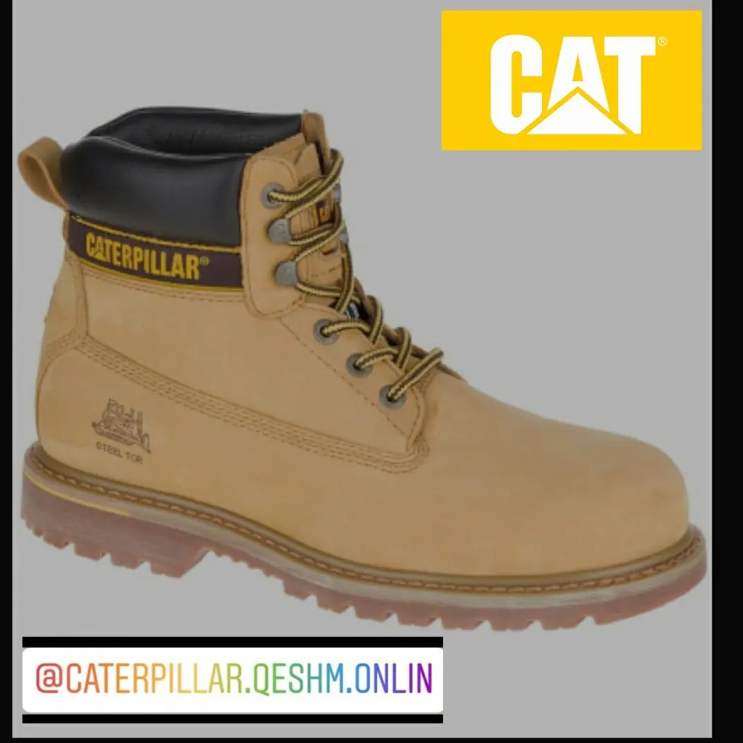 کفش نیم بوت ایمنی مردانه کاترپیلار مدل Caterpillar Holton S3 Hro Src P708214